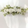 Decorative Flowers 1PCS Artificial Wedding Arch Flower Garlands Silk Rose Swag Floral Table Center Door Decor