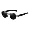 Sunglasses High-end Round Driver Sun Glasses Polarized For Men Women Mirror Custom Made Myopia Minus Prescription Lens -1 To -6