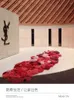 Ковры ручной шерсти красный ковровое покрытие художественная лесная гостиная