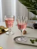 Vers à vin 220 ml / 250 ml Vintage French en dentelle en dentelle tasses Wineglass Champagne Creative Home Decoration Po Props 1p