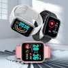 Uhren y68 Smart Watch für Android Damen -Männer -Kinder Smartwatch Fitness Uhren Bracelet Männer Smart Watch für Frauen Smartwatch