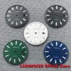 Kits Larimoker 33.3 mm Green Luminoso Dial Dial negro/blanco/verde/dial azul con ajuste NH35 MOVIMIENTO MECÁNICO LOGO Custom