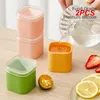 Baking Moulds 2PCS Transparent Upper Cover Molds Outdoor Ice-making Box Portable Storage Kitchen Tools Accessories