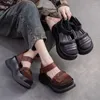 SURET BUTS Platforma High Heels Marie Janes Women 2024 Retro Lolita Sandals Sandals Summer Designer Pumps Casual Mand MuJer Zapatos