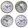 Table Clocks 65mm Round Classic Clock Craft Quartz Movement Insert Roman Number Little Arabic Numbers Wall Decor