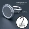 Hooks 10st Strong Magnetic Punchfree Practical Loat Bearing Hookhick Wall Storage för Home Kitchen