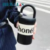 Tasse thermique thermique portable vide isolée bière thermos en acier inoxydable avec poignée de voyage à soupe récipient à soupe