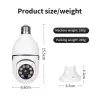 Kameror HD 3MP 1080P 5G Wireless PTZ CMOS Sensor Wide Vinkel IP Network Surveillance Security Camera glödlampa Ljus 360 WiFi HD Night Vision