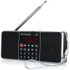 Stojak L288 Mini Portable Radio Radio Głośnik stereo muzyczny odtwarzacz z tfcard USB Dysk LCD STROP STRONA KONTROLA OBROCY