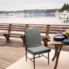 Seleções de travesseiro Arden Oceantex Cadeira ao ar livre 20 x cinza de seixos