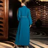 Abbigliamento etnico un pezzo soprabito aperto abaya dubai tacchino caftan cardigan musulmano abayas for women abito longue djellaba caftan islamico