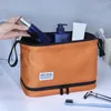 Bolsas de mochila portátil de grande capacidade de higiene pessoal maquiagem de maquiagem grande viagem de viagem molhada e seca lavagem dos homens