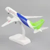 Metal Aircraft Model 20 cm 1 400 China Commercial Aircraft C919 Replica Alloy Material med landningsutrustning Toys Collectibles Gift 240328