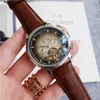 Designer Mens Large Flywheel Automatic Machinery Baida Watch