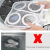 Storage Bags Mesh Net Pouch Laundry Shoes Washing Machine Cleaning Protector Tool