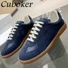 Casual Shoes Round Toe Lace Up Sneakers For Lovers Suede Patchwork Flat Women Leisure Comfort Walking Running Men