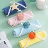 Towel 30 30cm Cartoon Animal Baby Hand Christmas Snowman Children Towels Bathroom Washing Cloth Xmas Gift