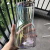 Vasos criativos modernos vaso pequeno vaso de vidro transparente arranjo de flores cuidados de água decoração de quarto nórdico quarto e ornamentos