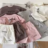 Roupas infantis se conjuntos de camisetas de bebê shorts trajes de trilhas causais tshirts de manga longa calça designer meninos meninas meninas para criança pullover roupas crianças crianças yout i5wz#