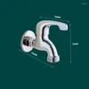 Bathroom Sink Faucets S095 Engineering 1/2" Tap Washing Machine Faucet Bibcock Single Cold