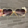 Sunglasses Fashion Heart-Shape For Girls Boys Cute Cartoon Flower Sun Glasses Outdoor Protection Children Lovely