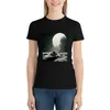 Frauen Polos chandrayaan Mondsonde T-Shirt Grafik Tierdruck Hemd für Mädchen Tees T Frauen