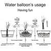 Filling Water Balloons Funny Summer Outdoor Toy Balloon Bundle Water Balloons Bombs Novelty Gag Toys For Children 240321