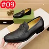 10 Model Summer Autumn New Breathable British Style Business Designer Luxury Dress Shoes Man Genuine Leather Derby Men Shoe Leather Footwear size US 6.5-12