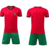 Fotbollsuppsättningar/träningsdräkter Herrens träningsdräkter 24-25B Portugal Team Football Jersey Adult Training