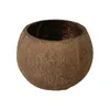 Bowls Modern Decorative Bowl Eco-friendly Keys Jewlery Items Coconut Sturdy Container For Living Room