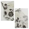 Summer Floral Printed Ladies Camisole Night Gowns Customized Linen Nightgowns for Women