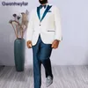 Gwenhwyfar Mens Suits Blazers Брюки брюки Se Custom Сделано в пик