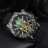 Designer Lao Jia di Tong N de haute qualité six aiguilles en quartz multifonctionnel Watch YCD007