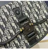 Men's Saddle Bag Crossbody Bag Designer D Embroidered canvas letters correct version High quality See the original Contact me