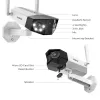 Kameras Reolink Wireless 4K Outdoor Dual Objektiv WiFi Camera AI Human Detection 8MP Kabel -Sicherheit CCTV POE IP -Kamera 180 ° Wide Viewing Cam