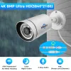 Lens Hiseeu 4K 16ch 8MP Poe CCTV Security Camera System Video Surveillance Kit Tway Way Audio Color Night Vision Outdoor Ip Street