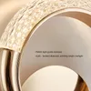 Wall Lamp Nordic Round Oval Crystal Lights For Bedroom Dining Room Cafe Home Light Fixture Led Indoor Decor