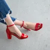 Luxury Summer Shoes Sandals Ladies 2024 Fashion Elegant Gold Silver Red Heels Wedding Party Shoes for Women's Flip Flops 240328