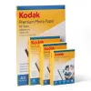 Papier Original Kodak A4 High Gloss Photo Paper 5 6 7 Zoll A6 RC wasserdichte Tintenstrahldruck 3R 4R 5R Wildleder 230g 200g 180g Album Paper