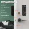 Verrouillage du callbill digital empreinte Smart Door Lock G2 WiFi Gateway Entrée sans clé Front Dead Bolks Digital Lock Sécurité de la maison imperméable