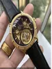 Vendre des hommes de luxe Mouvement automatique montre mécanique Bracelet Bracelet Gold vol de vol de vol Watches8600025