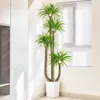 Decoratieve bloemen Simulatieplanten Groen Pot Dragon Blood Sago Cycas Indoor Landschapsarchitectuur Vloer-Standing Decorations Window Decoratie