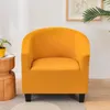 Couvre-chaise Couleur de couleur Coup de fauteuil de fauteuil