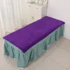 Handduk Skönhet Salongkant Bed Making Jacuzzis Sheet Täck Tjockat vattenabsorption Gragrön 80 190 bad