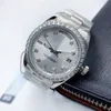 OROGIO MENS WATCHオートマチックメカニカルウォッチ36MM 41MM 904Lフルステンレススチールダイヤモンドベゼル防水輝くゴールドウォッチモントレクスデイデイ