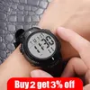 Polshorloges Synoke 9668 Men Sport Watches Chronos Countdown Men's Watch Waterproof LED Digital Man Electronic Clock Relogio Masculino