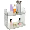 Hooks Makeup Holder Vanity Organizer Storage Skincare Organisers Holders For Display Cases Clear