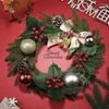 Flores decorativas 12pcs Artificial Christmas Pine Needle Braio