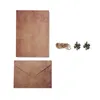 Gift Wrap 10 Sets Envelope Letter Paper Vintage Postcards Kraft Wrapping Invitation Note Envelopes For Cards