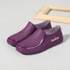 Chaussures décontractées zapatos de mujer femmes mignonnes rond toe noir confort printemps glisser sur des mots plats dame légère violet élégant f633